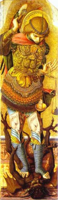 Carlo Crivelli: Szent Mihály